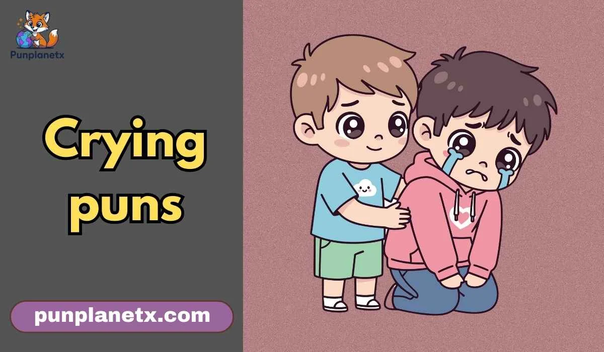 crying puns