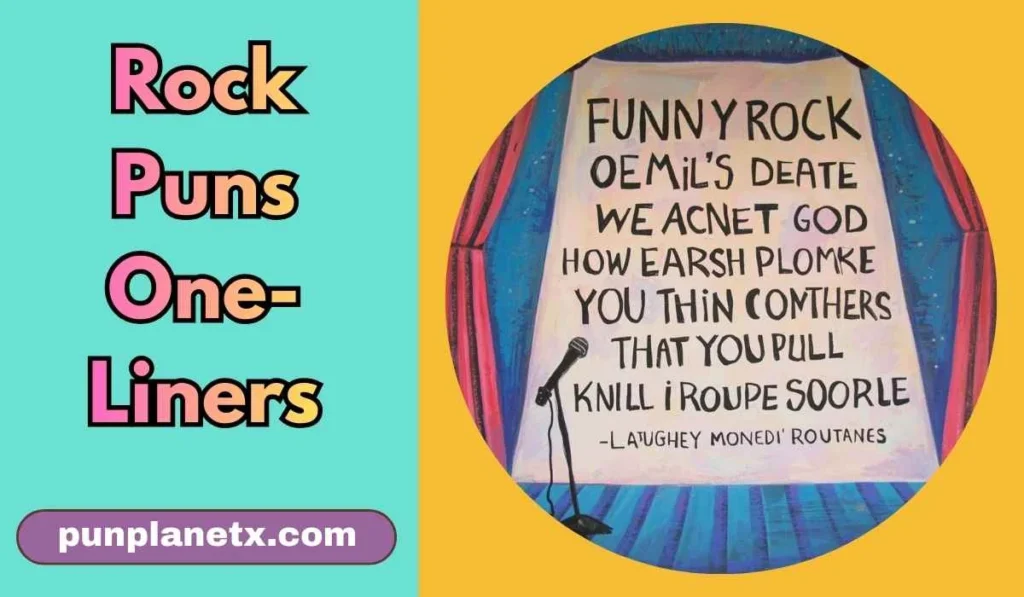 Rock Puns One-Liners