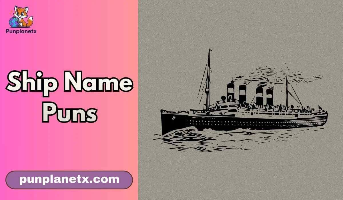 Ship Name Puns