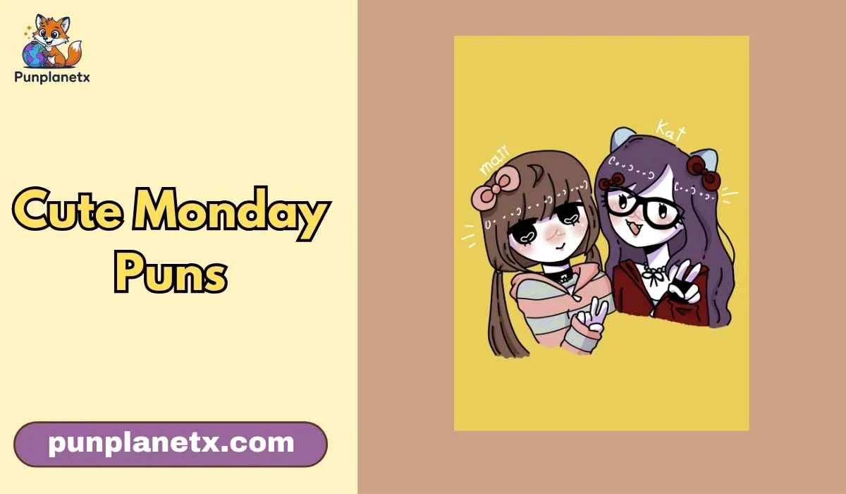 Cute Monday Puns