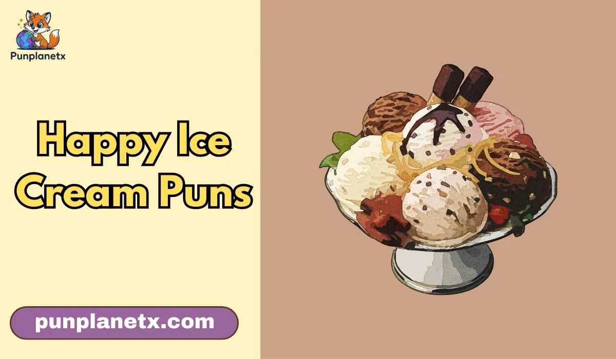 Happy Ice Cream Puns