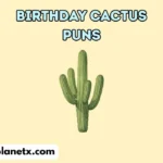 Birthday Cactus Puns