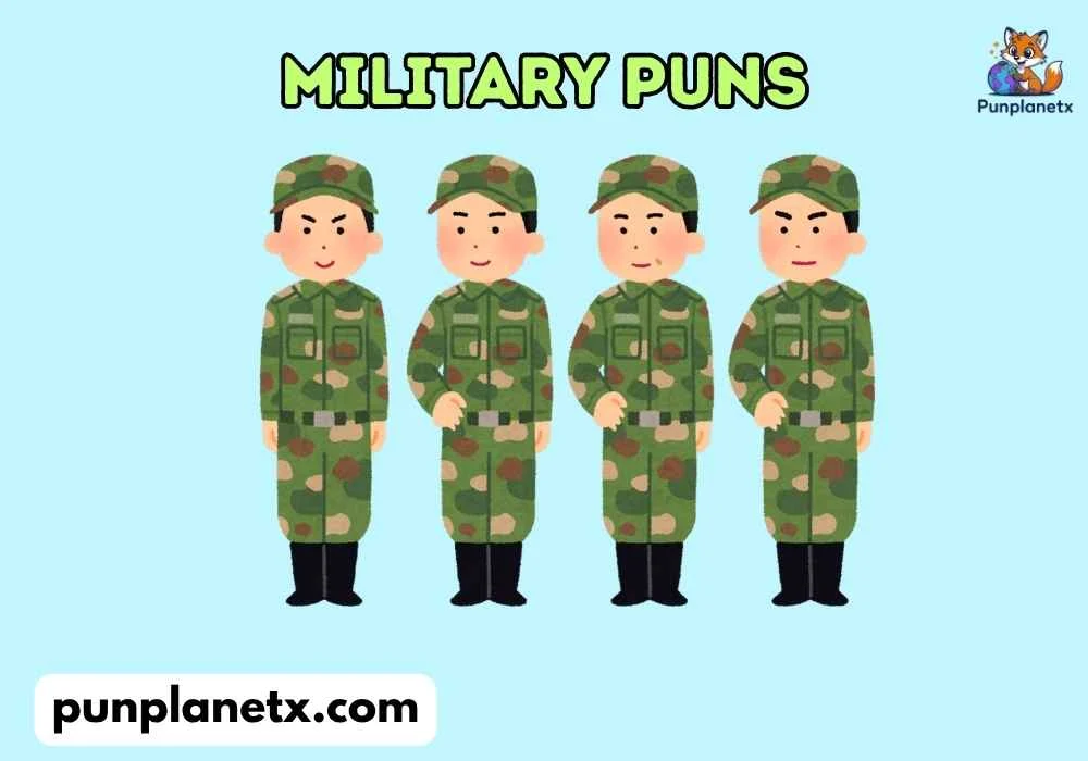 military puns