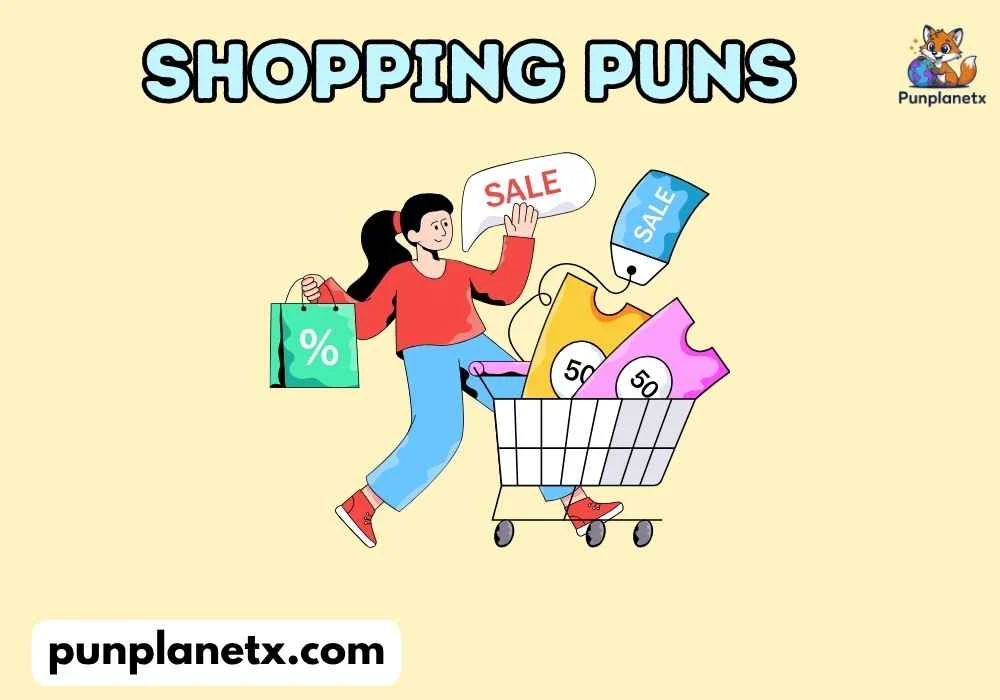 shopping puns